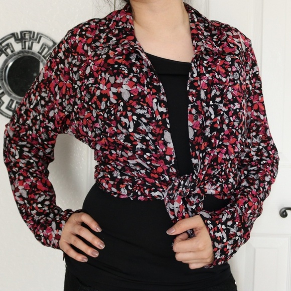 Long sleeve button up blouse - Picture 2 of 5